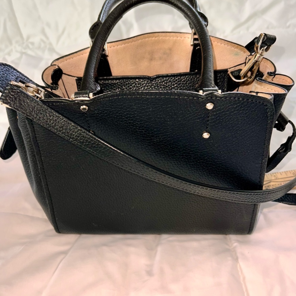 Kate Spade Satchel Black Purse - Picture 6 of 6